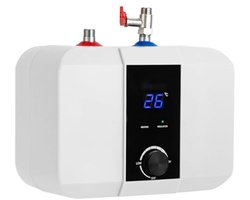 Elektrische onderbouw warmwaterboiler 6L, 1500W met led-display voor gootsteen