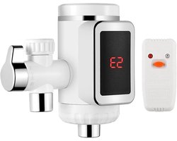 Elektrische Warmwaterkraan - Boiler Keukenkraan Instant - Snel Warm Water - Digitale Temperatuurweergave - 3000W - A