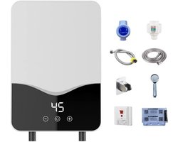 Elektronische Doorstroomboiler 220 V - 5500 W - Mini-Boiler Voor Douche En Keuken - Energieklasse A - Compact En Efficiënt
