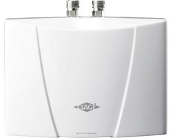Elektronische kleine doorstroomverwarmer Clage MBH 6, 5700W, drukuitvoering hydraulisch geregeld