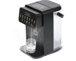 Favy Pro Heetwaterdispenser – Instant Waterkoker – 3.5L – 7 temperatuurstanden (40–100°C) – 8 sneltoetsen (150–500 ml) + handmatig instelbaar – Heetwatertap – Zwart