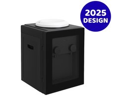 Fubzz Waterdispenser - Heetwatertap - Koud water - Waterkoeler - Met Kraantje - Universeel - 550W Vermogen - Thee of Koffie - Zwart