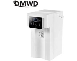 Fytura - 3 Liter Elektrische Heetwaterdispenser – 6-Traps Temperatuurregeling – Tafelwaterkoker voor Warm & Heet Water – Snel Verwarmende Drinkfontein – Bureau-/Keukenmodel - Wit