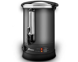 Glühweinautomat en warmwaterdispenser van roestvrij staal - 10 liter, 1500 W