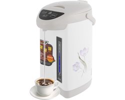 Grote Warmwaterdispenser Inox 4 Liter - Thermopot voor Dranken 92-95°C