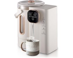 Heetwaterdispenser met Temperatuurinstelling - 3 Liter RVS Waterkoker - Constant Warm Water
