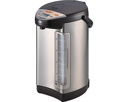 Hybrid Water Boiler en Warmer 5 liter - Roestvrij Donkerbruin