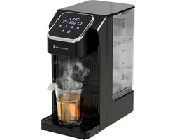 KitchenBrothers Heetwaterdispenser - 2.7L - Instant Waterkoker - BPA en PFAS Vrij - 7 standen van 100 t/m 400 ml - Heetwatertap - 40-100°C - Zwart