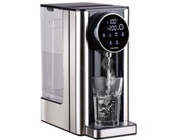 Klausberg KB7880 Hot Water Dispenser – 2,7 Liter – LED Touchbediening – Temperatuur- & Volumecontrole – 2600W - Heetwaterdispenser
