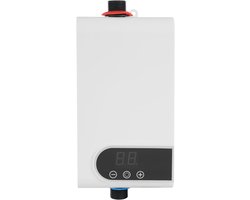 Kleine Elektronische Doorstroomboiler 5500 W - Tankloze Mini-Boiler met LED Temperatuurweergave voor Keuken en Badkamer
