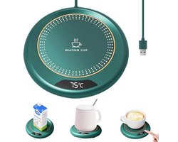 Koffiemok Warmer met 3 Temperatuurinstellingen en Automatische Uitschakeling