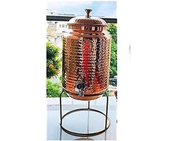 Koperen Waterdispenser met Kraan voor Zuiver Water - 5 Liter