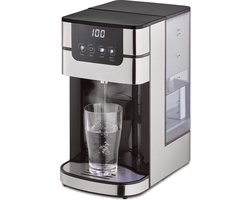 MKSS® Luxe Heetwaterdispenser - Instant Waterkoker - Heetwatertap - Professionele Kwaliteit - Zilver met Zwart