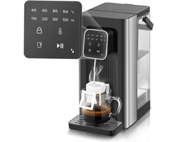 Quvo® Heetwaterdispenser - Waterdispenser - Grijs - ‎24cm x 14cm x 30cm