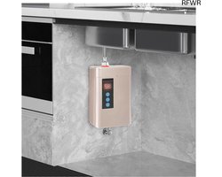 RFWR® Elektrische doorstroomboiler 5 liter met temperatuurweergave en beveiliging - tot 55 °C