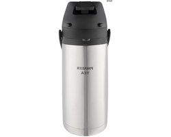 RFWR® Roestvrij Staal Airpot Thee Dispenser - 1,9 Liter voor Conferenties en Evenementen