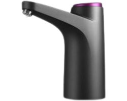 RM Store® - Heetwatertap - Automatische Waterdispenser - Slimme Waterpomp - Met USB Aansluiting - Roestvrij Staal - Zwart - 13.5 X 15CM