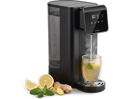 Seeger Heetwaterdispenser - 2.5L - Temperatuurregeling - PFAS- en BPA-vrij - Afneembaar Reservoir - Touchscreen Digitaal Display - Heetwatertap