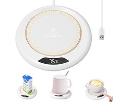 USB Koffiemok Warmer met 3 Warmtestanden en Automatische Uitschakeling