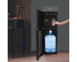 Vrijstaande Waterkoeler met 3 Temperaturen: Warm, Koud en Kamertemperatuur Inclusief Bodembelading