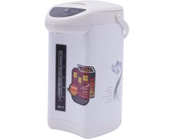 Warmwaterdispenser - Waterkoker Thermopot - Direct Warm Water - Roestvrij Staal - 4 Liter - Wit