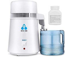 Waterdestillatiemachine 750 W - Zuiver Water voor Thuis, 4 L Capaciteit