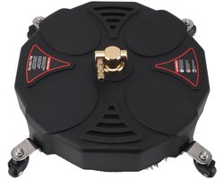 13 inch hogedrukreiniger voor oppervlakten, veelzijdige reinigingsoplossing, ronde vloerreiniger, compatibel, nauwkeurig vakmanschap, gebruiksvriendelijk, 2500 PSI