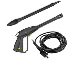 160Bar Hogedrukreiniger - Spuitpistool Met 5 Meter Slang - Hogedrukreinigerpistool - Hogedrukreiniger Voor Karcher Hobby-Serie K2-K7