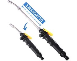 2-in-1 hogedrukreiniger glas straalarden sproeislang mondstuk voor auto thuis tuin schoonmaken