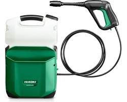 ACCU HOGEDRUKREINIGER 18V - 0,5-20BAR - 0,5-1,2L/MIN - 8L TANK - MV - EXCLUSIVE (= zonder accu's en lader) in DOOS