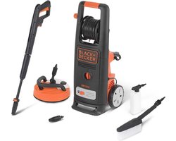 BLACK+DECKER Hogedrukreiniger BXPW2000PE - 140 Bar - 2000 Watt - 440 l/u - Verrijdbaar