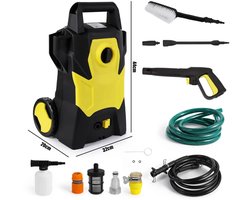 DeXeM - 1400W Huishoudelijke Reinigingsmachine - Auto Hogedruk - Auto Wasmachine Handopname - Hogedruk Waterpistool Auto Reinigingstool - hogedruk reiniger