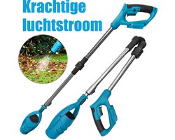 Draadloze bladmachine, elektrische zonder touw bladmachine, grasmaaier met haardroger, binnenplaats met haardroger, bladeren bladeren bladeren, stof, sneeuw verwijderen