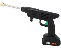 Draadloze Hogedrukreiniger, Draagbare Hogedrukreiniger, Draagbare Hogedrukreiniger voor Het Reinigen van Autovloeren, Bootfietsen, Motorfietsen, Krachtige Reinigers, 90bar, 400W (EU-stekker)