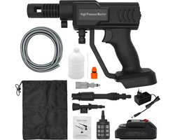 Draadloze Hogedrukreiniger - Hogedrukreiniger met Accu - Draadloze Hogedrukspuit - Draagbaar - Elektrische Hogedruk Spuit - Tuin, Auto en Huis