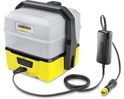 Draagbare Lagedrukreiniger met 7 L Watertank en Lithium-Ion Accu voor Buitengebruik