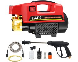 EAFC Hogedrukreiniger – 7 L/min / 200Bar - Voor Auto, Tuin, Terras en Meer - Terrasreiniger - Hogedrukspuit
