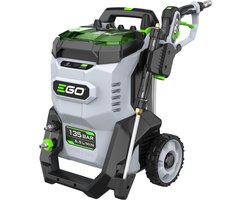 EGO HPW2000E Accu Hogedrukreiniger 135 Bar met 2x 7.5Ah Accu en Snellader