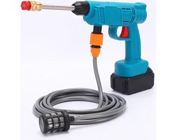 FIBILA Hogedrukreiniger - Auto Reiniger - Hogedrukspuit - Hogedrukreinigers - 30 Bar - Electrisch Oplaadbaar - Incl. Batterij
