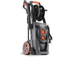 FUXTEC hogedrukreiniger FX-HDR2200 - 2200W, 170 bar, 450 L/u, turbomondstuk, reinigingsmiddelentank, 8m slang