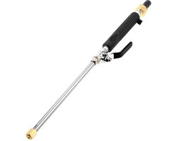 Geschikt voor tuinslang hogedrukreiniger sproeiers, tuinslang hogedrukreiniger accessoires, Geschikt voor 1/2 inch en 3/4 inch tuinslang hogedrukreiniger sproeiers (oranje) M0R2