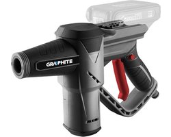 Graphite 58G083 hogedrukreiniger Compact Batterij/Accu 170 L/u Grijs