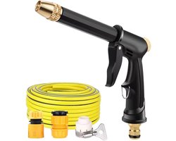Hogedrukpistool - 5m Waterleiding - Hogedrukreiniger - Slangtuit - Tuinslangaansluiting - Pistool - Hogedrukreinigerlans Met Slang - Hogedrukreinigerpistool - Geschikt Voor Huishoudelijk Gebruik, Autowasstraat, Tuinreiniging