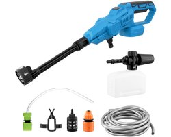 ® Hogedrukreiniger, Hogedrukreiniger op Accu, Draagbare Hogedrukreiniger, Geschikt voor Makita 21V Accu, voor Auto, Tuin en Terras (zonder Accu)