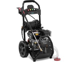 Hogedrukreiniger op benzine - 4500 W - 200 bar - 9 l/min - 20 m slang - hillvert