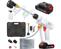 Hogedrukreiniger - Terrasreiniger - Inclusief Accu - Hogedrukspuit Auto