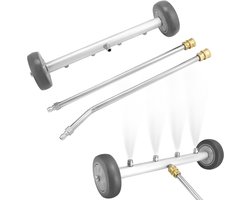 Hogedrukreiniger voor Auto met Bodemreiniger en Verlengstangen - 4000 PSI