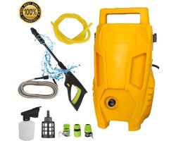 Hogedrukreinigers, Power Jet Reinigers met Spuitmonden, 320L/H Debiet, 7M Hogedrukslang, Hogedrukreinigers voor Terras en Auto, Tuin, Hekken, Erf, Opritten.