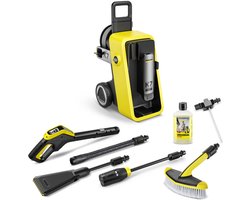 K 7 Comfort Premium Connect Facade Hogedrukreiniger - Slanghaspel - 4-in-1 Spuitlans - App Connectie - Geschikt voor oa. Auto - Terras - Campers - Caravans - Fietsen - Motoren - Tuinset