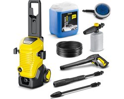 Kärcher Hogedrukreiniger | K 5 Modular Car Compleet - Foam Jet - Roterende wasborstel - Reinigingsmiddel 5 L - 145 bar - Wateropbrengst 500 l/u